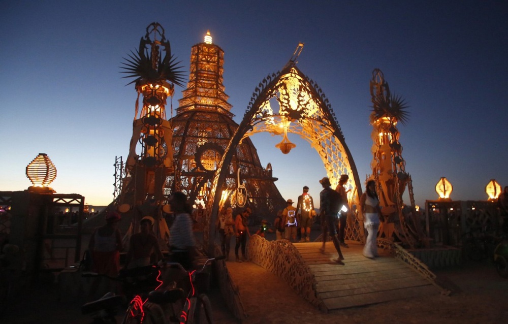фестиваль Burning Man в Неваде