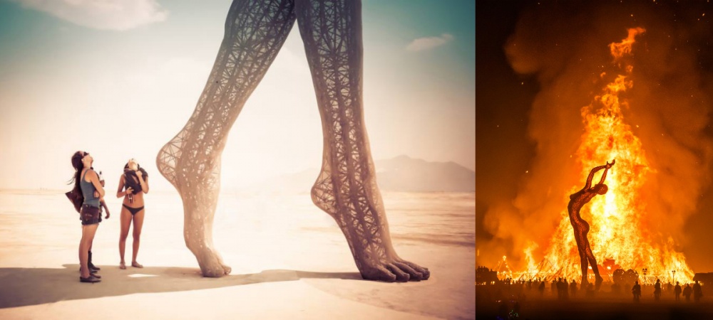 фестиваль Burning Man в Неваде