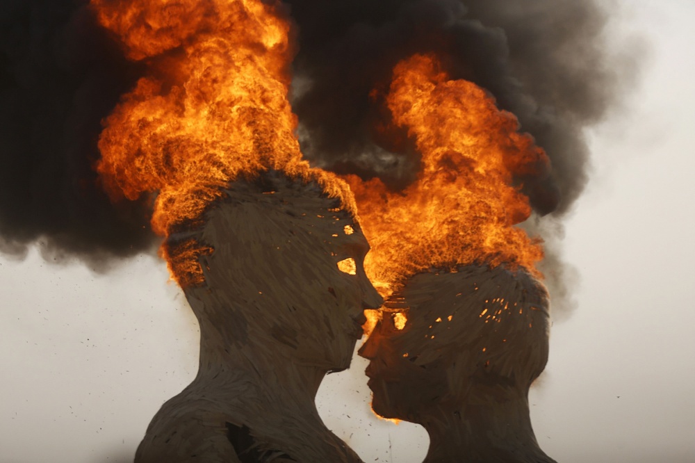 фестиваль Burning Man в Неваде