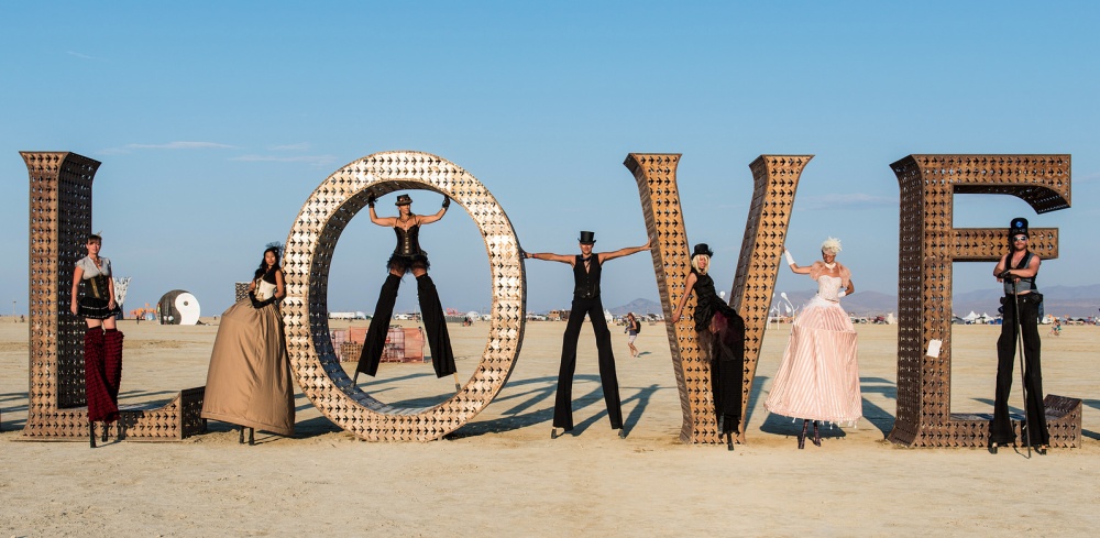 фестиваль Burning Man в Неваде