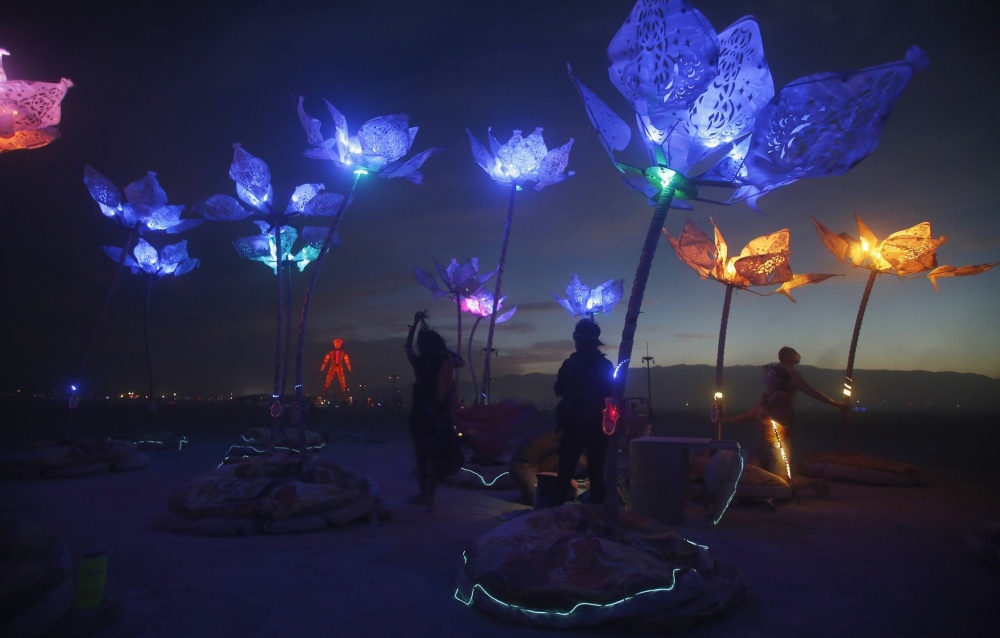 фестиваль Burning Man в Неваде