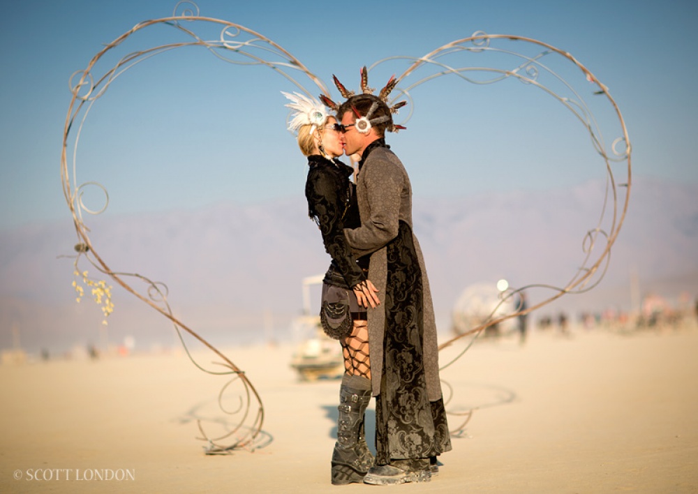 фестиваль Burning Man в Неваде