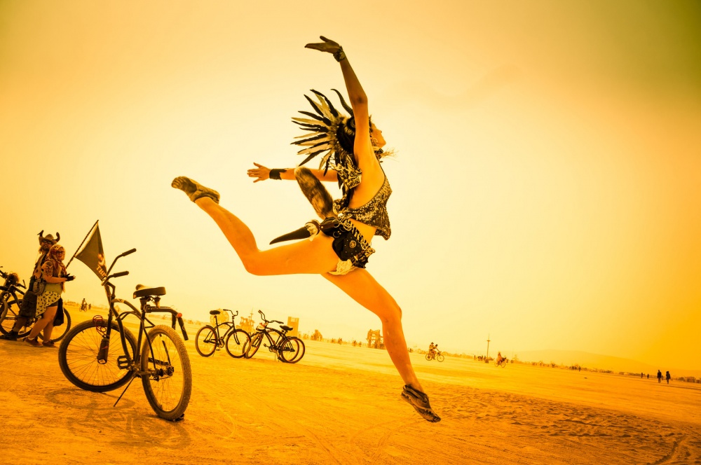 фестиваль Burning Man в Неваде