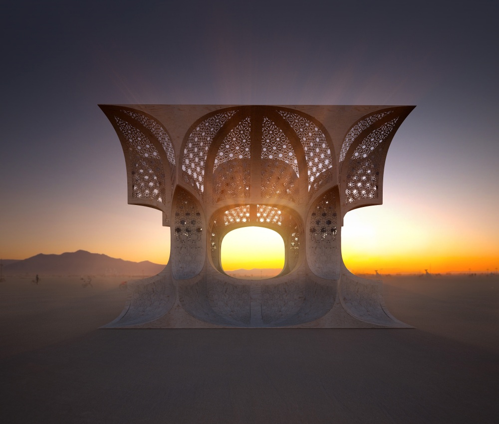 фестиваль Burning Man в Неваде