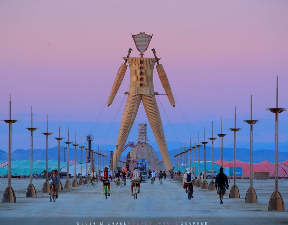 фестиваль Burning Man в Неваде