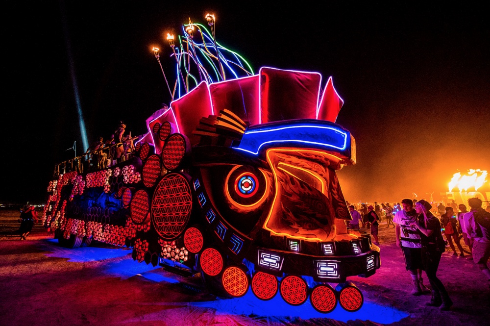 фестиваль Burning Man в Неваде